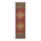 Surya Jewel Tone JT-1033 2"6" x 8" Red, Navy, Camel and Rust Runner, , large