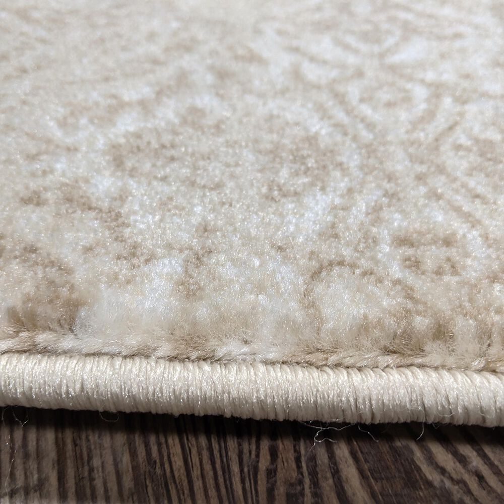Radici USA Colosseo 3564 Bone 5'3" Round Area Rug, , large