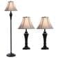 Stylecraft Lamps 3-Piece Lamp Set in Aged Bronze Steel, , large