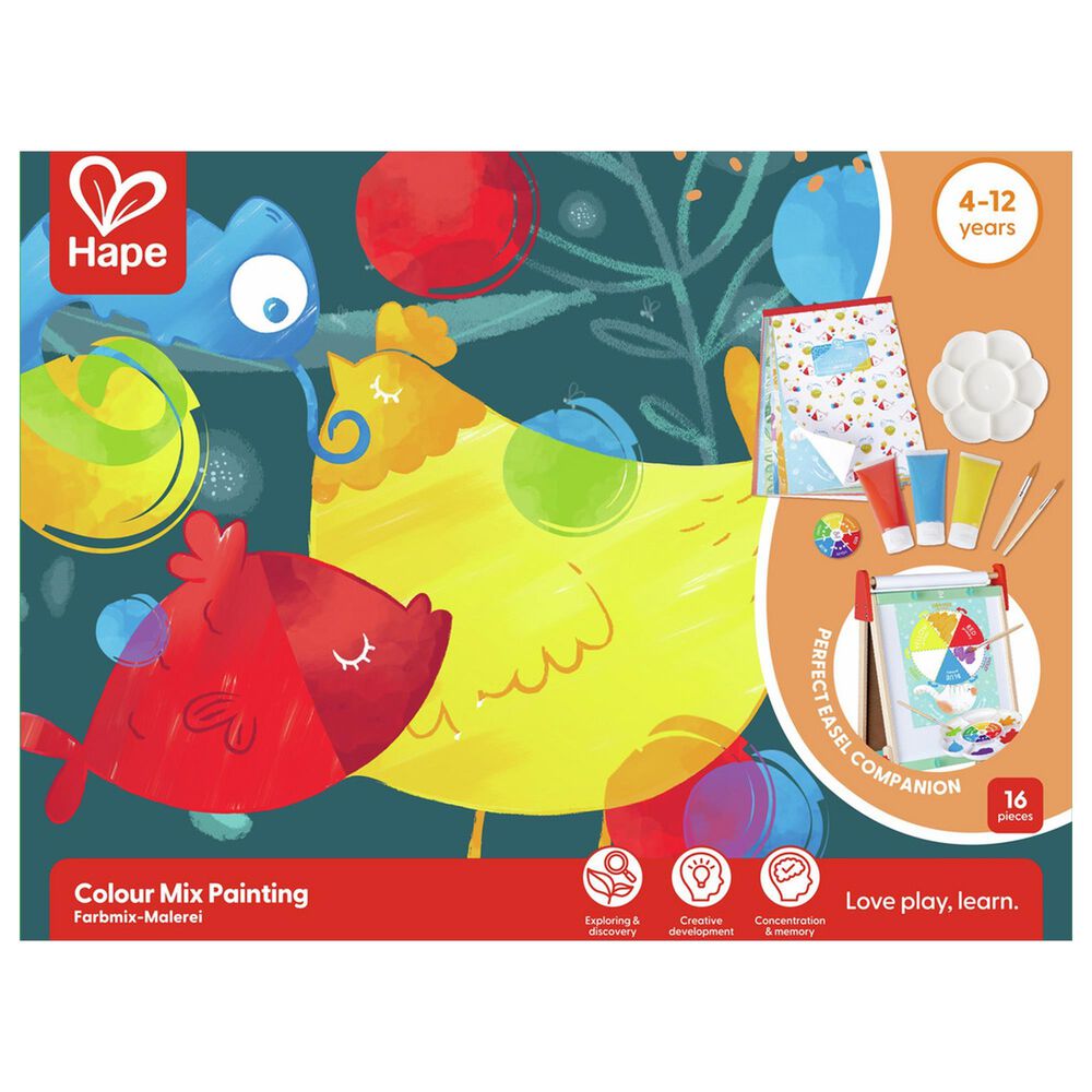 Hape Toys Colour Mix Painting in Multicolor, , large