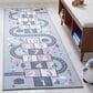 Safavieh Kids Playhouse 2"2" x 12" Grey and Pink Runner, , large
