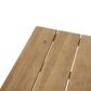 Hearth and Haven Outdoor Coffee Table with Slatted Top in Light Brown, , large