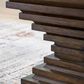 Ashley Hannodream End Table in Warm Brown, , large
