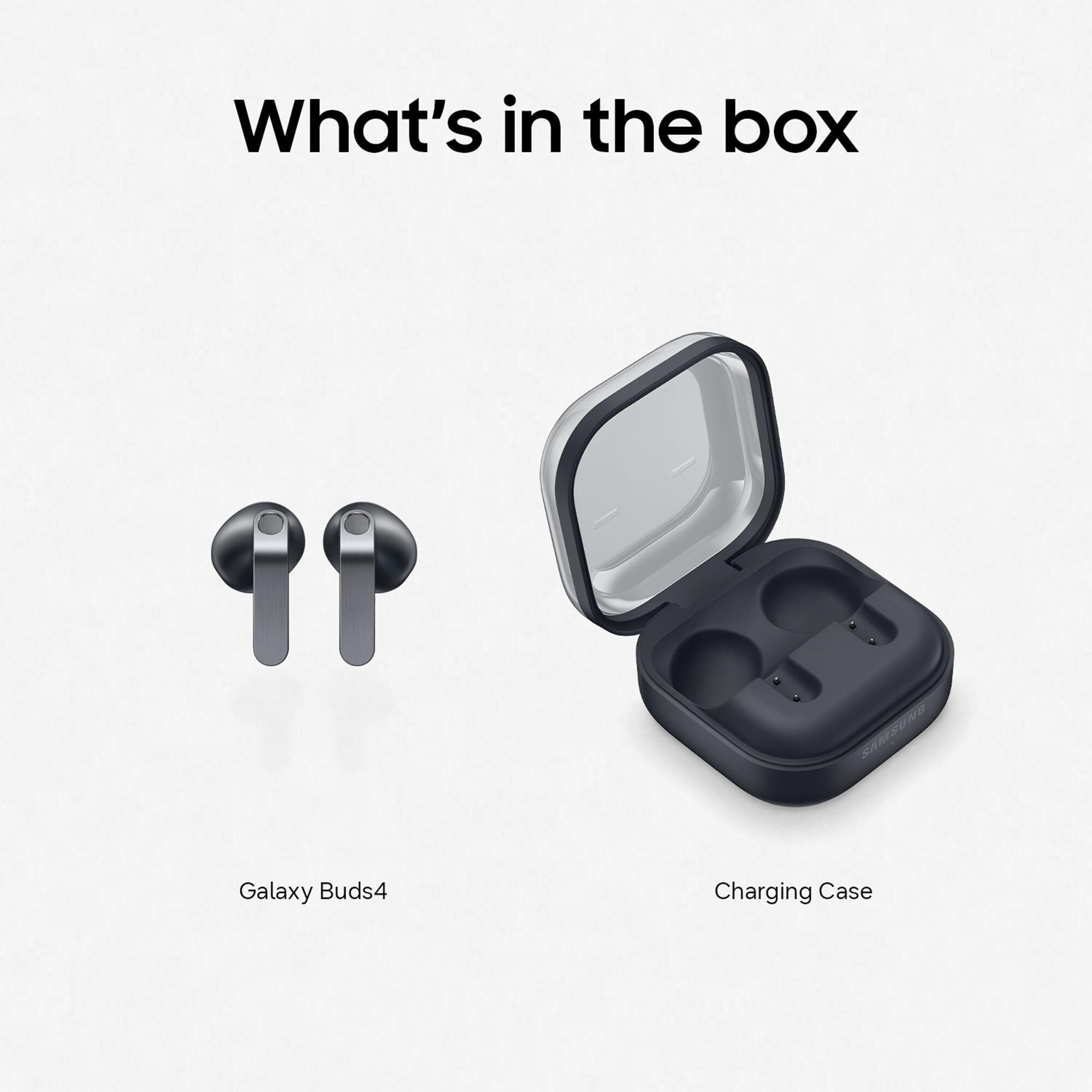 Samsung Galaxy Buds4 in Black