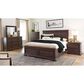 Cedar and Sage Grand Louie California King Storage Bed in Ebony and Wheat, , large