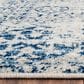 Safavieh Evoke EVK260C 10" x 14" Ivory and Blue Area Rug, , large