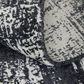 Feizy Coda 8929F 3"6" x 5"6" Black and White Area Rug, , large