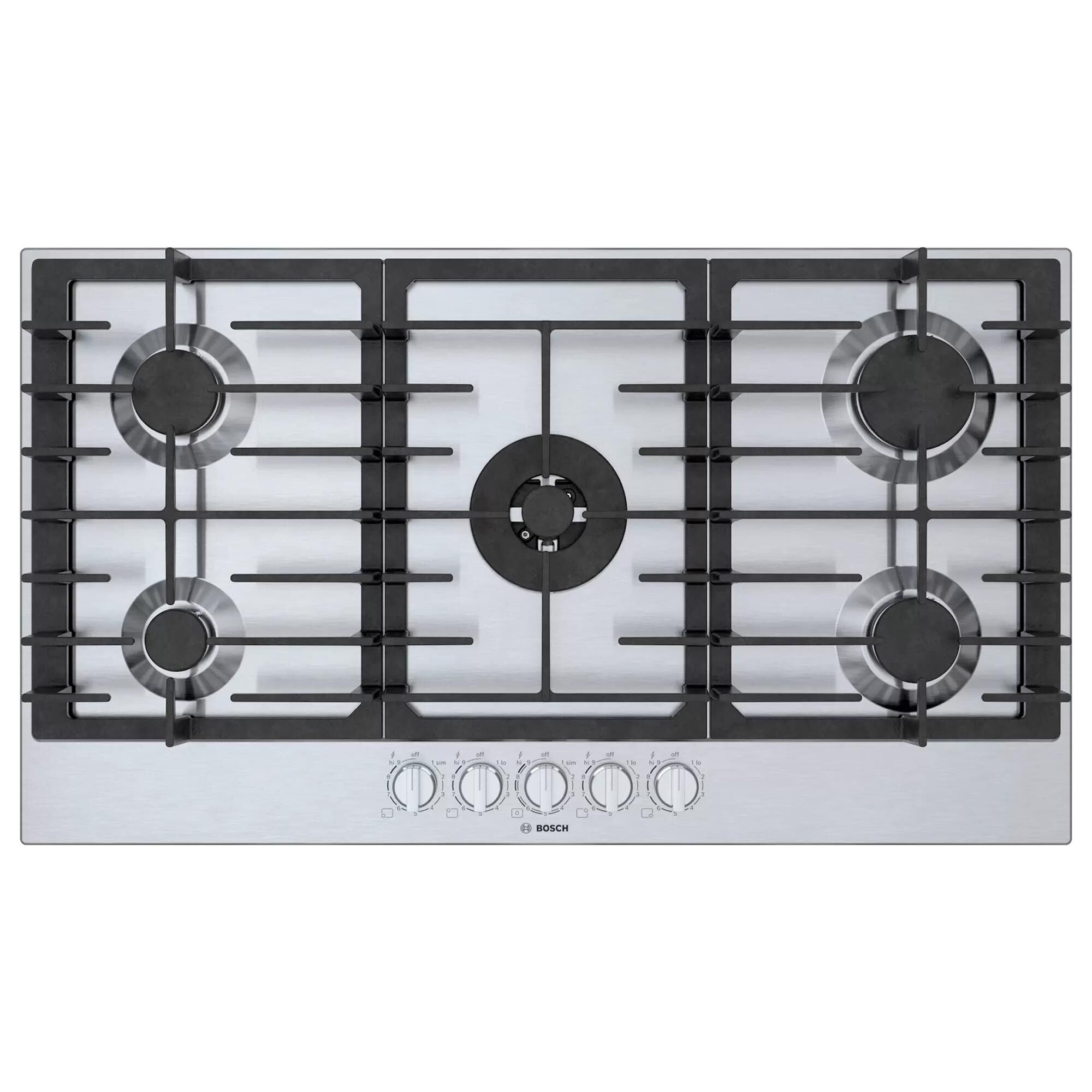 bosch five ring gas hob