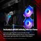 iBUYPOWER Element Pro Gaming Desktop PC | AMD Ryzen 7 9850X3D - 32GB RAM - NVIDIA GeForce RTX 5070 Graphics - 2TB SSD in Black, , large