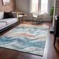 Dalyn Rug Company Pacifica PA3 5" x 7"6" Teal Area Rug, , large