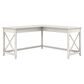 Bush Key West 2-Piece Desk Set with in Linen White Oak, , large