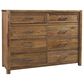 Viceray Collections Dresser and Mirror in Natural, , large
