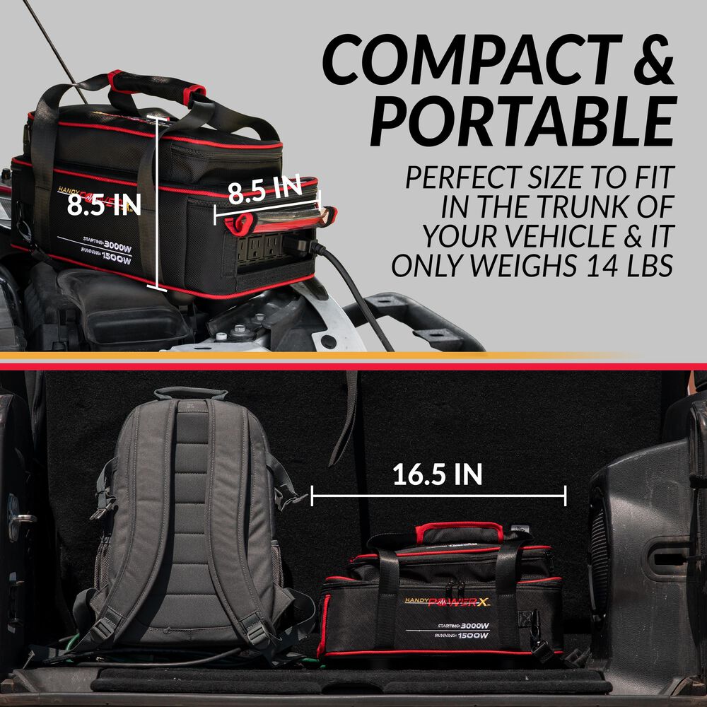 Shark Portable Inverter Generator in Black and Orange, , large