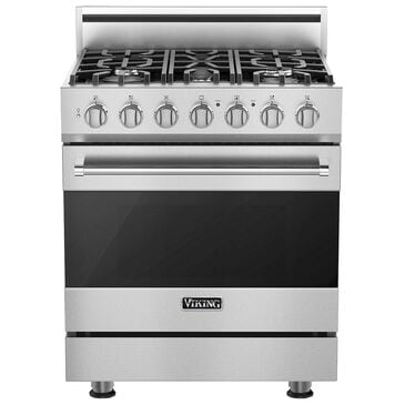 Viking Range 30" Freestanding Gas Range in Stainless Steel, , large