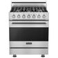 Viking Range 30" Freestanding Gas Range in Stainless Steel, , large