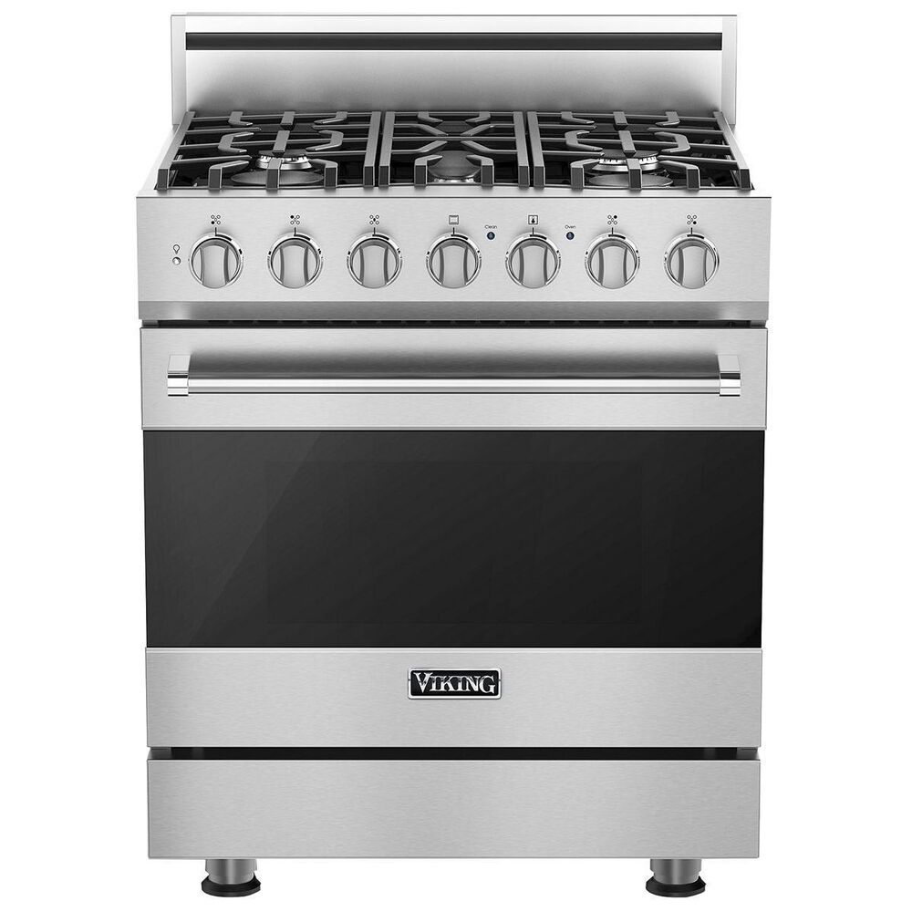 Viking Range 30" Freestanding Gas Range in Stainless Steel, , large
