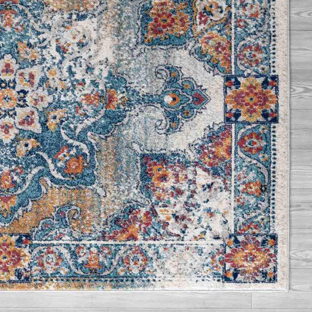 Amer Rugs Alexandria 2&#39; x 3&#39; Gray and Gold Area Rug, , large
