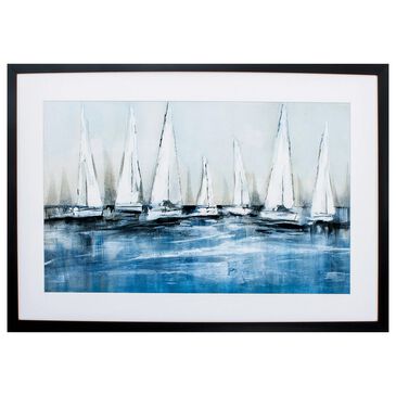 Propac "Waiting for the Sun" Wall Art in Blue, , large