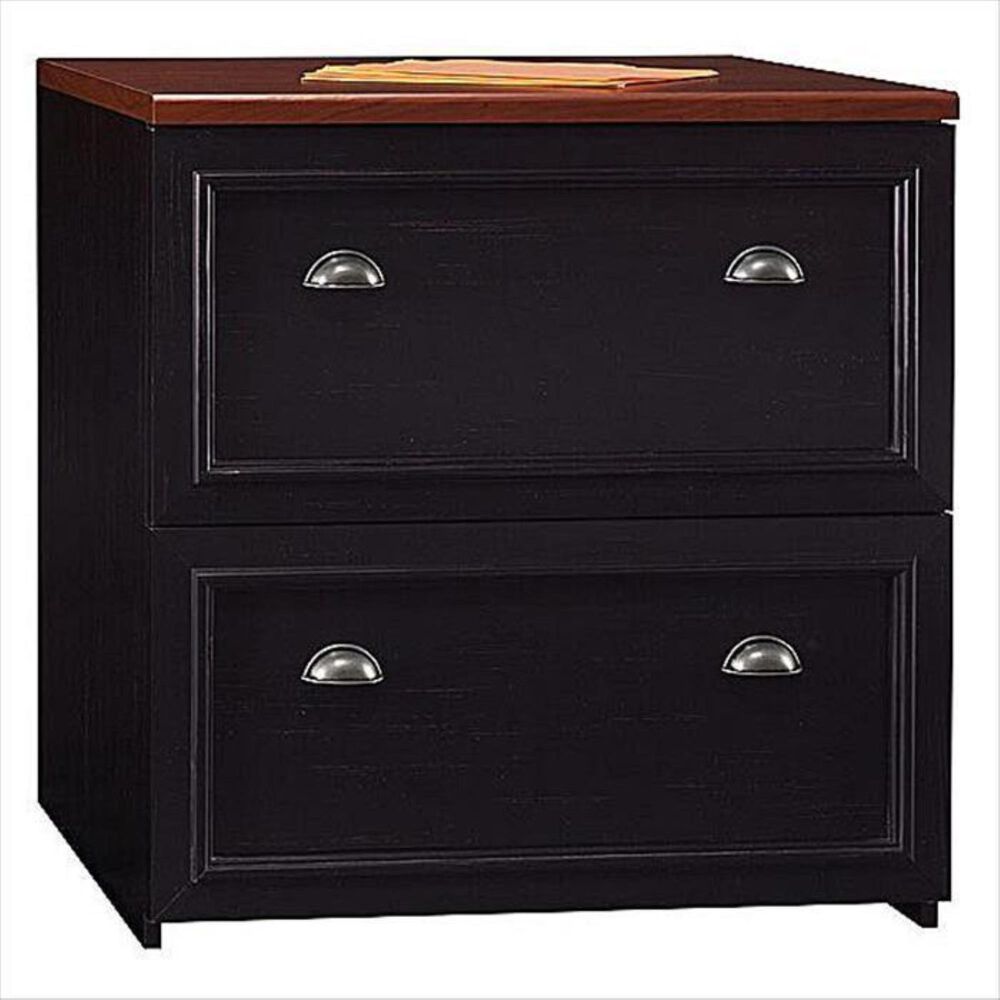 Bush 2 Drawer Lateral File Cabinet, , large