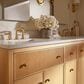 Kohler Castia Widespread Bathroom Sink Faucet in Vibrant Brushed Moderne Brass, , large