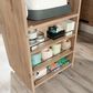 Sauder Craft Workstation with Storage in Khaki Pine, , large