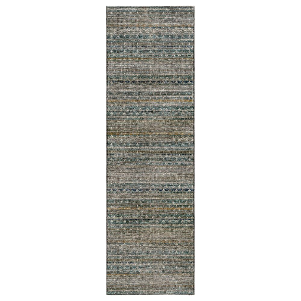 Dalyn Rug Company Vico Teal 2"3" x 7"6" Runner, , large