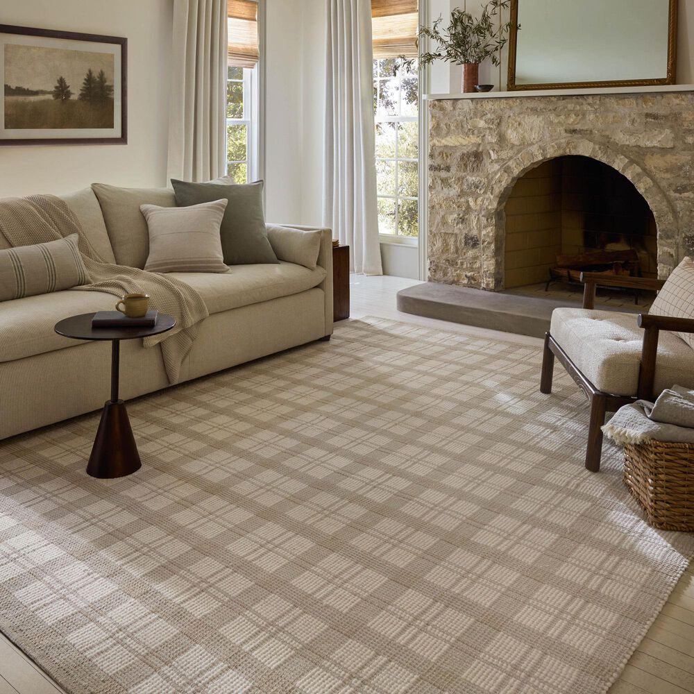 Magnolia Home Ryder Beige and Ivory 5&#39; x 7&#39;6&quot; Area Rug, , large