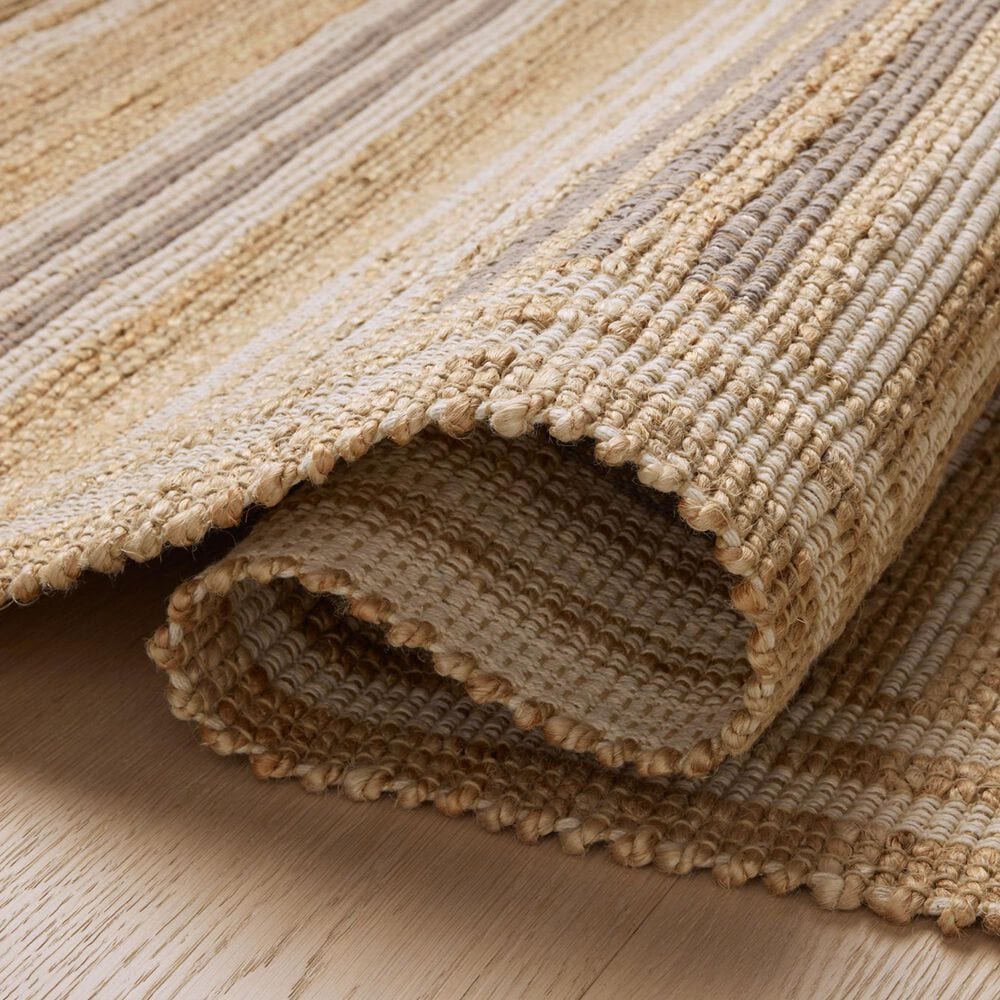 Chris Loves Julia x Loloi Judy 5&#39; x 7&#39;6&quot; Natural and Dove Area Rug, , large