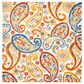 Safavieh Cabana 4" Square Cream and Navy Indoor/Outdoor Area Performance Rug, , large