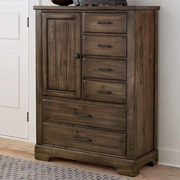 Viceray Collections Cool Rustic 6-Drawer Standing Chest in Mink, , large