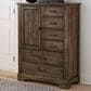 Viceray Collections Cool Rustic 6-Drawer Standing Chest in Mink, , large