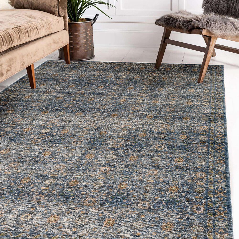 Dalyn Rug Company Yarra YA6 7&#39;10&quot; x 10&#39; Navy Area Rug, , large