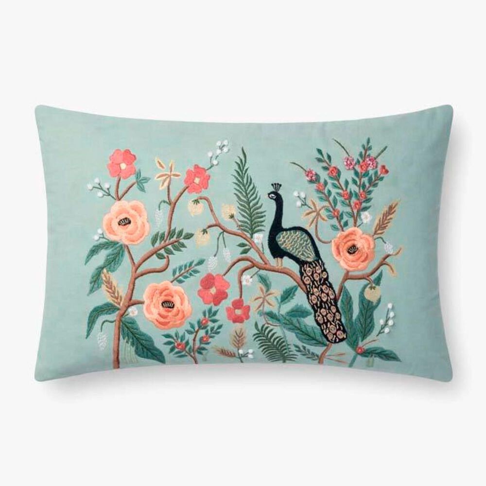 Rifle Paper Co. Floral Pillow in Mint, , large