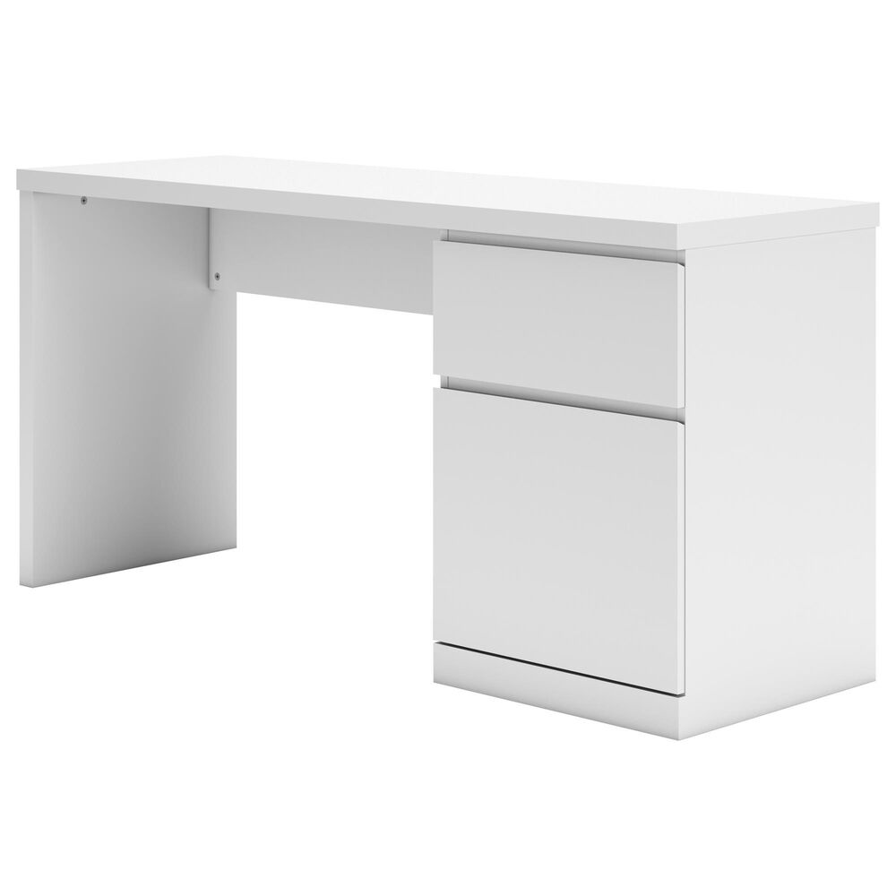 Ashley Onita 1-Drawer Home Office Desk in White, , large