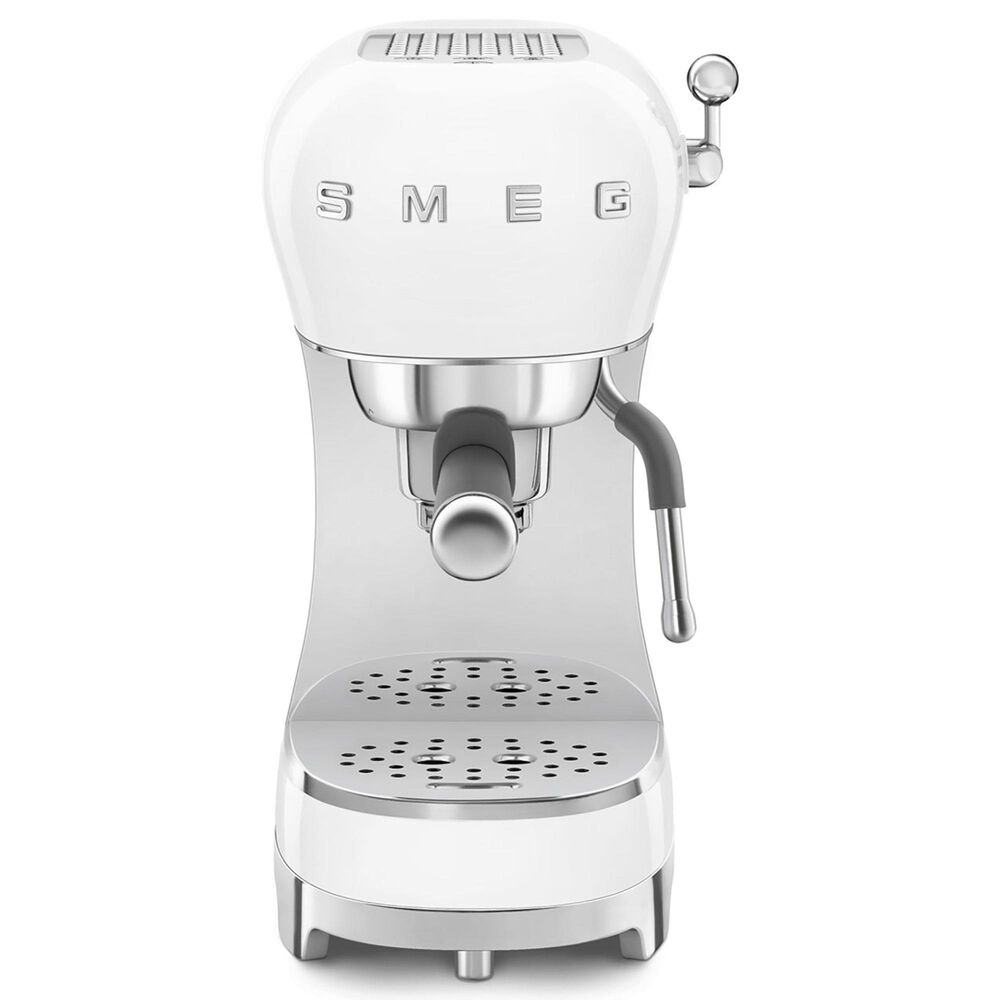 Smeg Espresso Manual Coffee Machine in White, , large