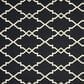 Oriental Weavers Marina 7763K 3"7" x 5"6" Black and Ivory Area Rug, , large
