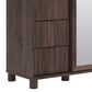 Ashley Pamytta 5-Drawer Dressing Chest in Rich Brown, , large