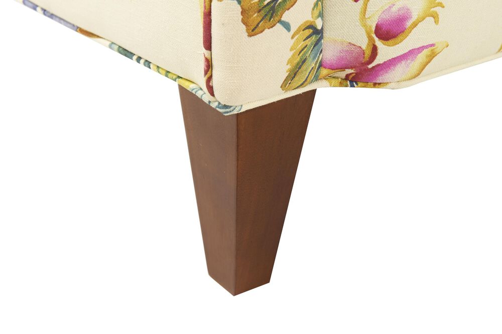 Jennifer Taylor Home Paradise Upholstered Arm Chair OffWhite/Floral NFM