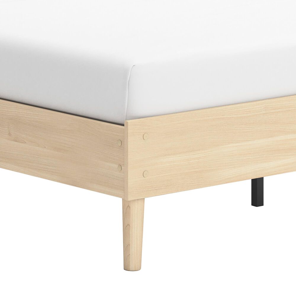 Ashley Cabinella Queen Platform Bed in Tan, , large