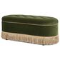 Jennifer Taylor Home Melinda Storage Bench with Tufted Bullion Fringe in Olive Green, , large