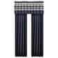 J. Queen New York Carlisle 84" x 50" Window Panel Pair in Indigo Blue, , large