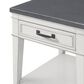 Martin Svensson Home Del Mar End Table in Antique White/Grey, , large