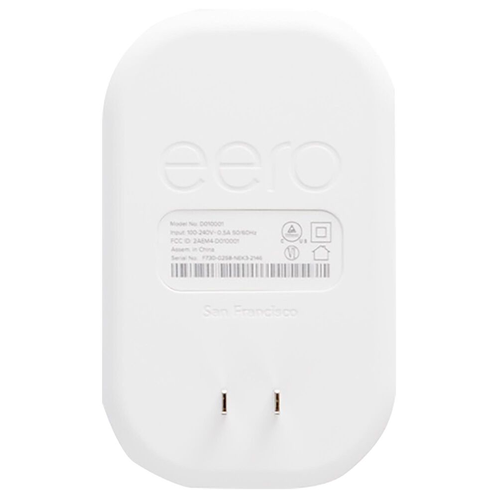 eero Beacon Mesh Wi-Fi Extender in White, , large