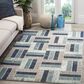 Safavieh Monaco MNC214E-5 5"1" x 7"7" Grey/Blue Area Rug, , large