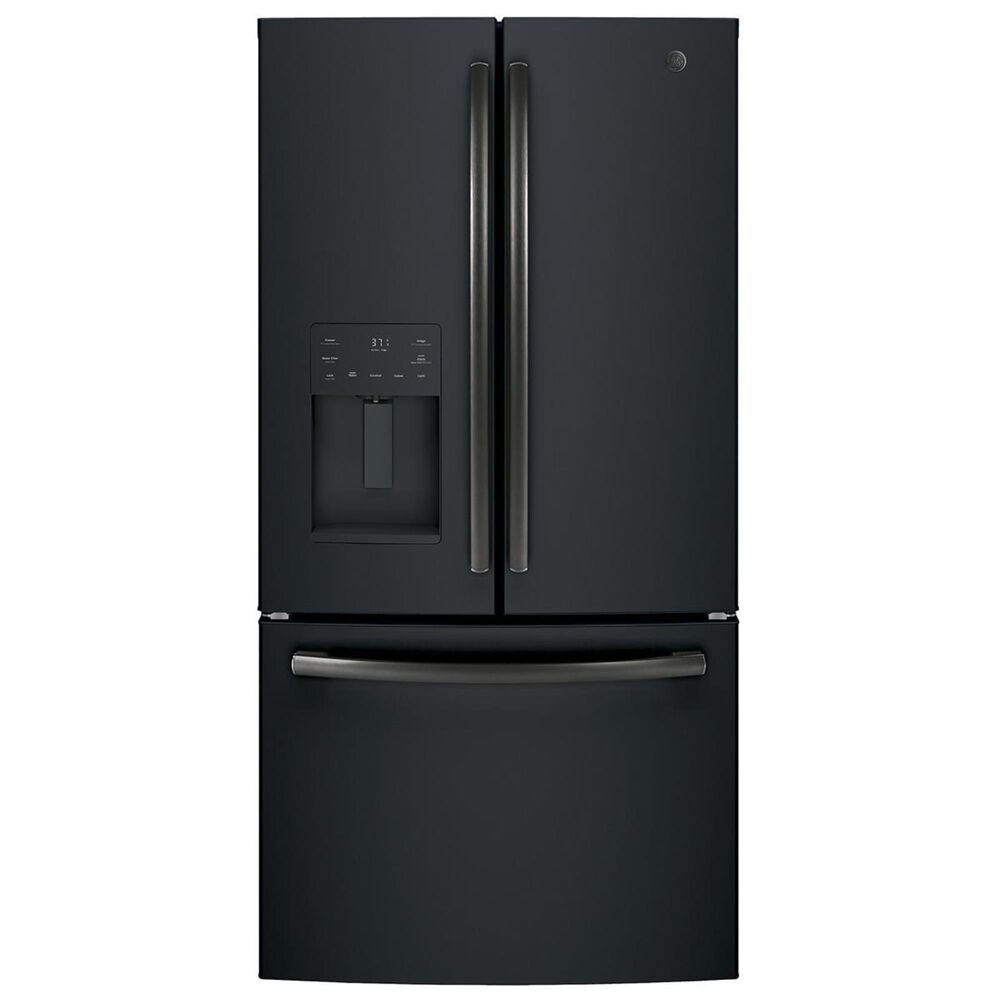 GE Appliances 25.5 Cu. Ft. French Door Refrigerator in Black Slate, , large