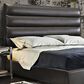Lily and Lee Furniture Bardot King Headboard in Elephant Grey, , large