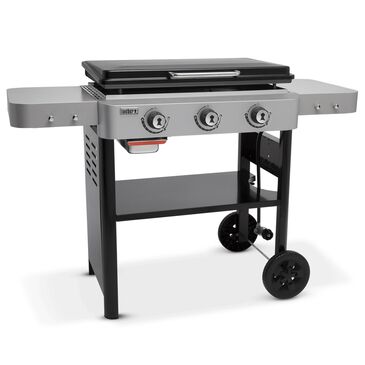 Weber 36000 BTU Liquid Propane Gas Griddle in Black, , large