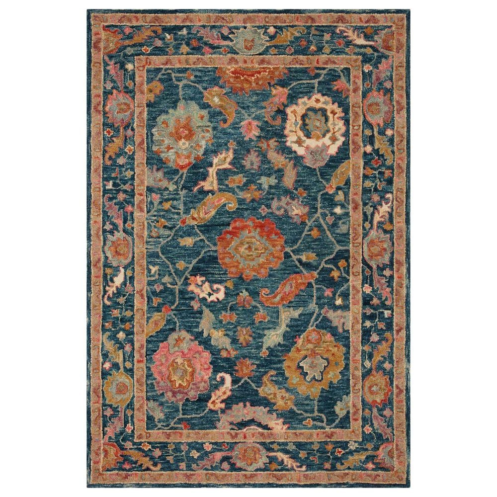 Loloi Padma PMA-01 5" Round Marine Area Rug, , large