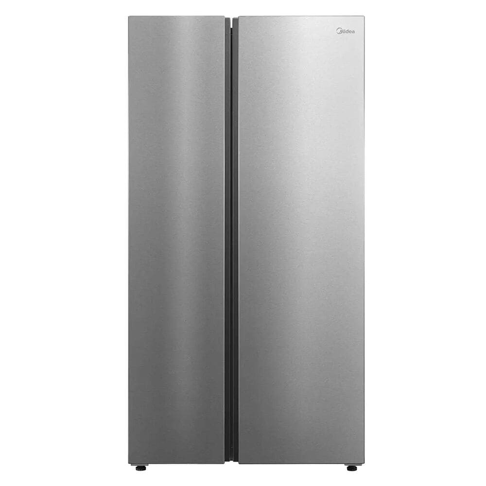 Midea 24.5 Cu. Ft. Counter-Depth Side-by-Side Refrigerator with AutoFill Water Pitcher in Stainless Steel, , large