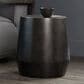 Sunpan Trading & Importing Creed Side Table in Bronze Gunmetal, , large